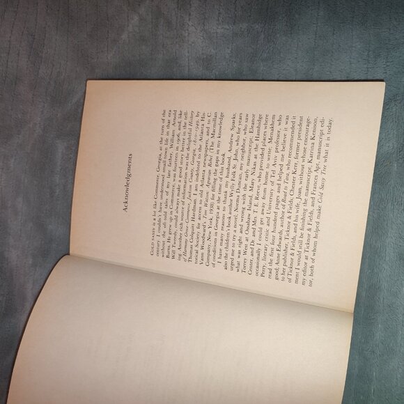 Book Cold Sassy Tree National Bestseller Olive Ann Burns Southern Life Novel - Picture 7 of 9